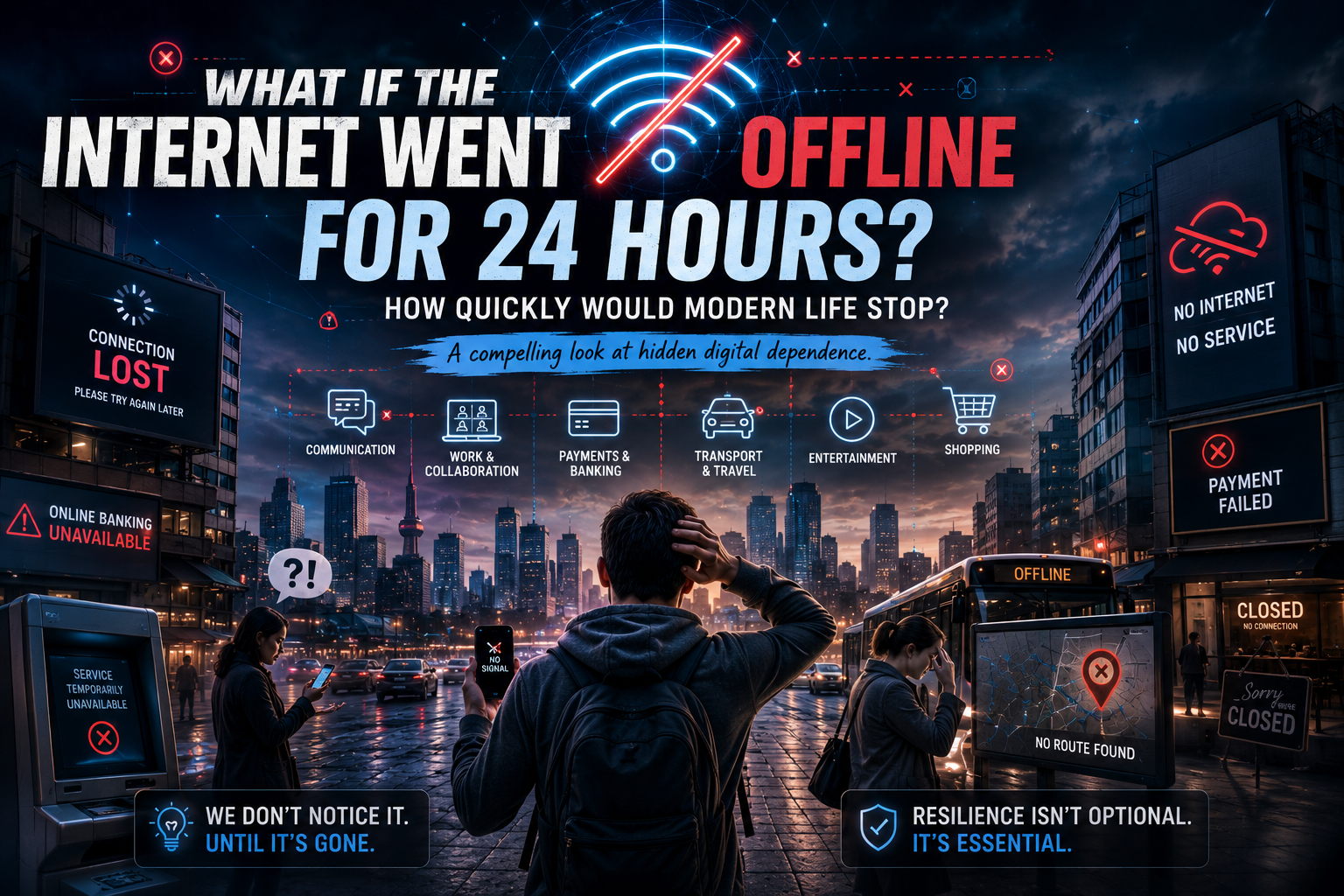 No Internet for 24 hours