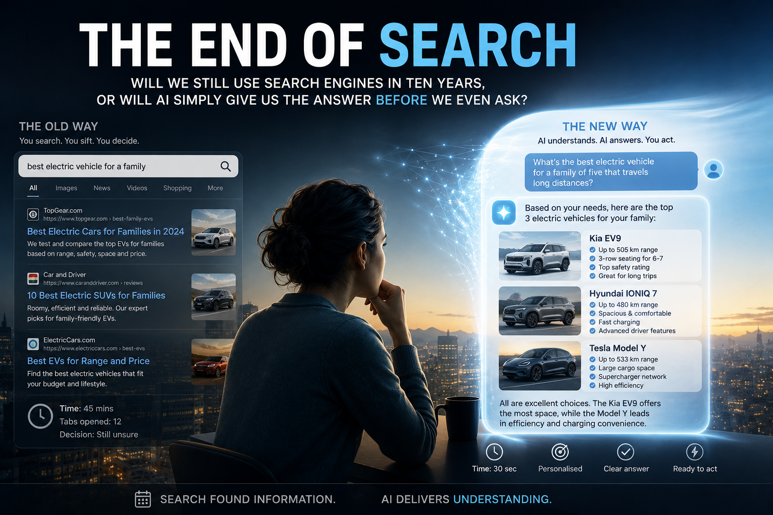 The end of search
